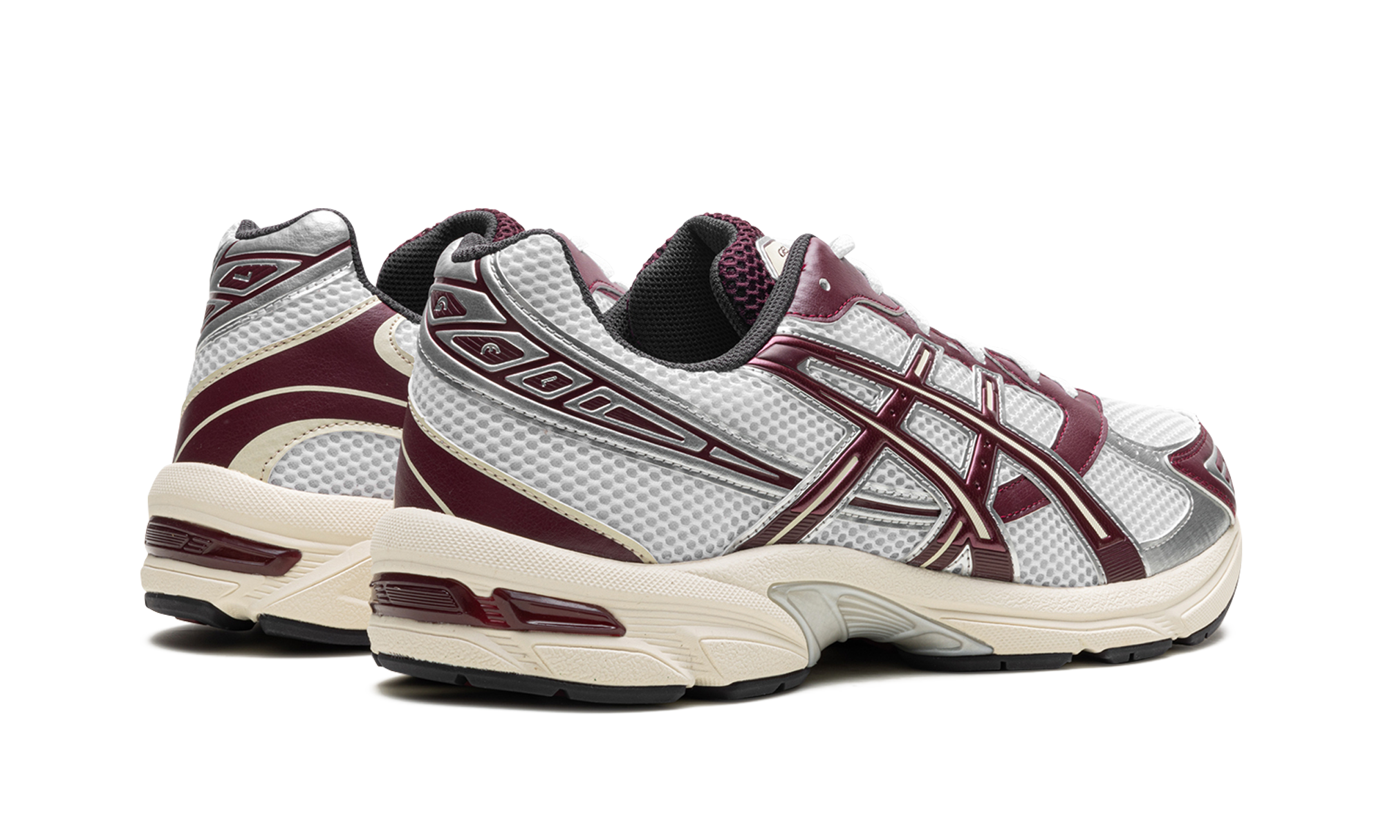 ASICS Gel-1130 White Maroon Banner