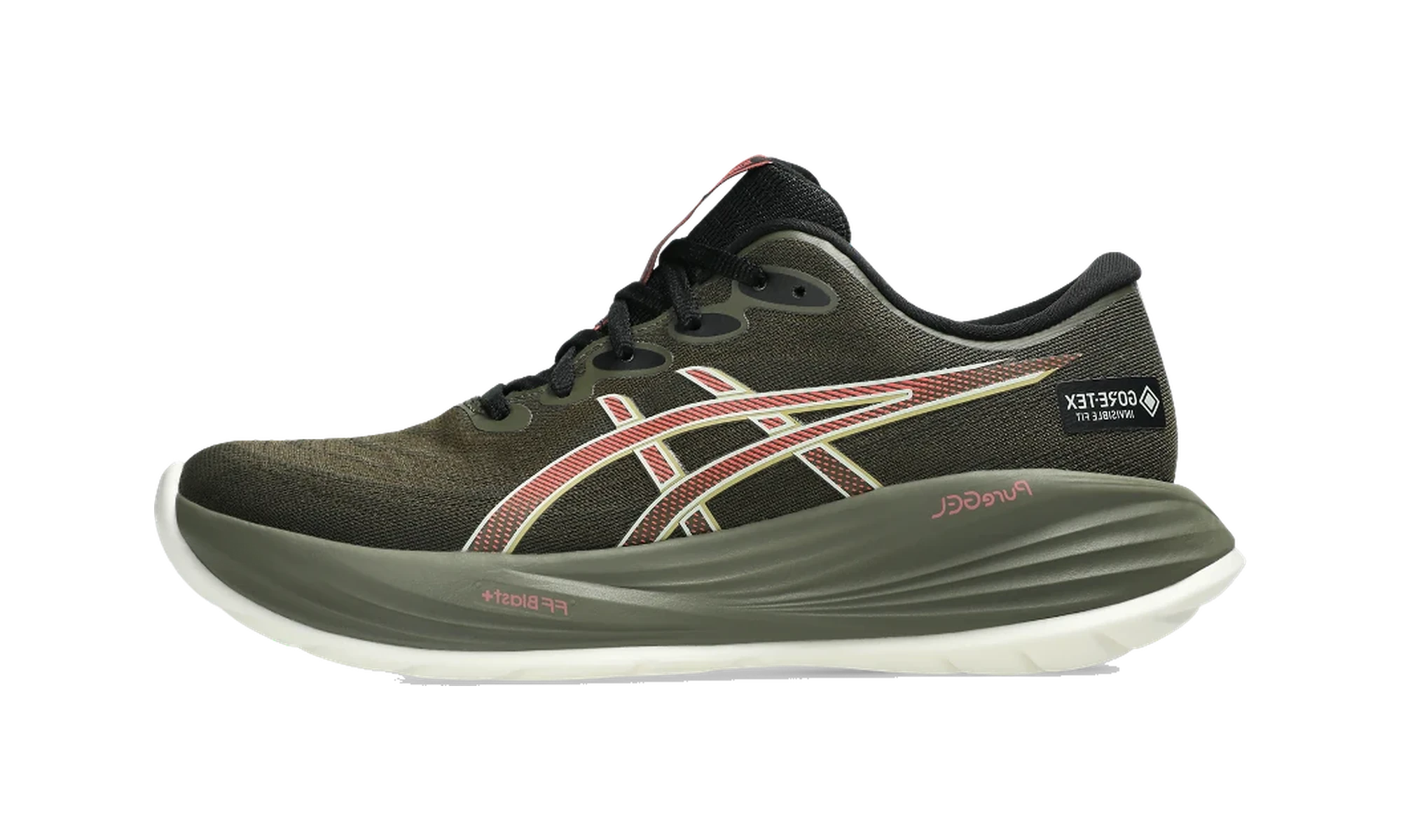 ASICS Gel-Cumulus 27 Gore-Tex Brown Stone Dark Pink Clay