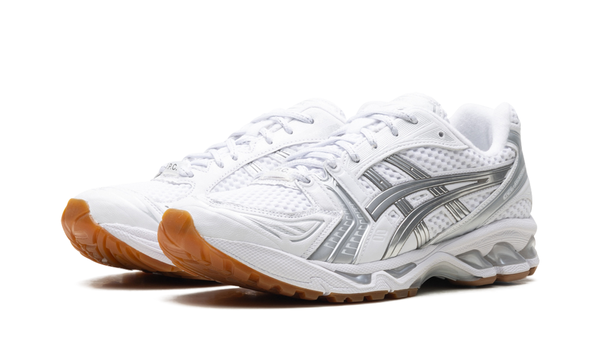 ASICS Gel-Kayano 14 A.P.C. White Pure Silver