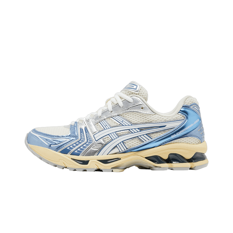 ASICS Gel-Kayano 14 Cream Metallic Blue, Cream/Metallic Blue (1203A537-102)