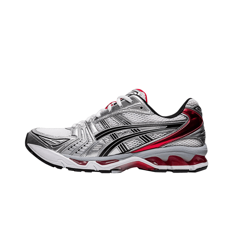 ASICS Gel-Kayano 14 White Classic Red, White/Silver/Classic Red (1201A019-103)