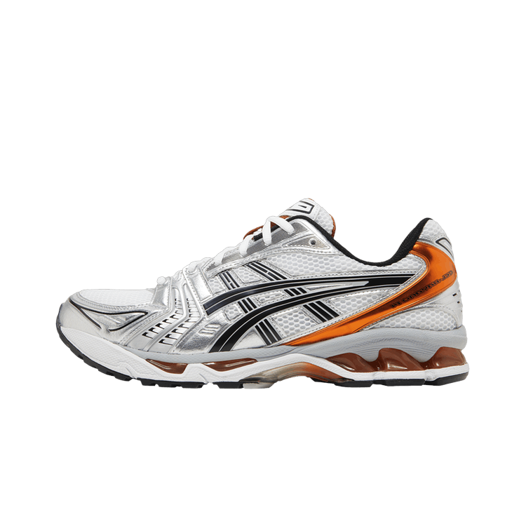 ASICS Gel-Kayano 14 White Piquant Orange, White/Piquant Orange (1201A019-109)