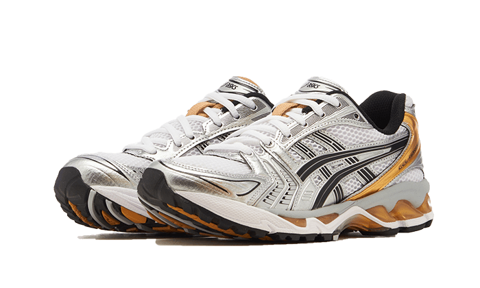 ASICS Gel-Kayano 14 White Pure Gold, White/Pure Gold (1201A019-102)