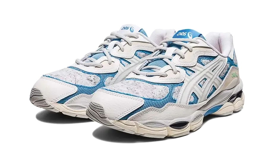 ASICS Gel-NYC Shigen 2.0, White/Dolphin Blue (1203A281-100)