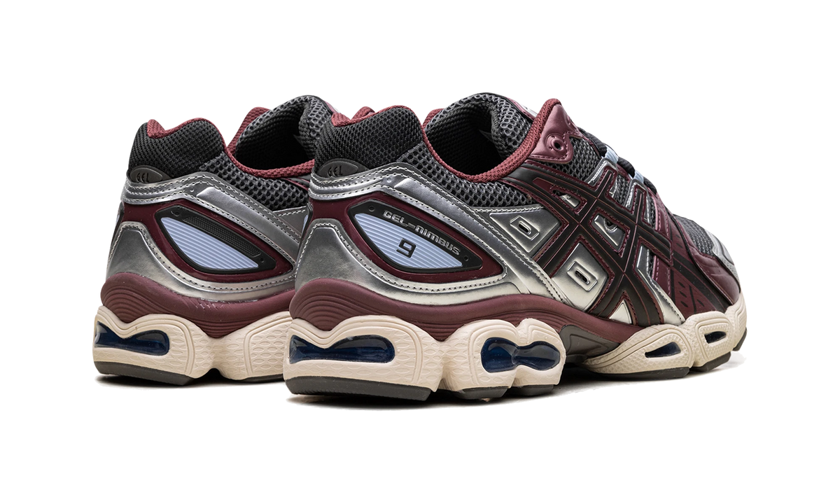 ASICS Gel-Nimbus 9 Truffle Grey Dark Cherry