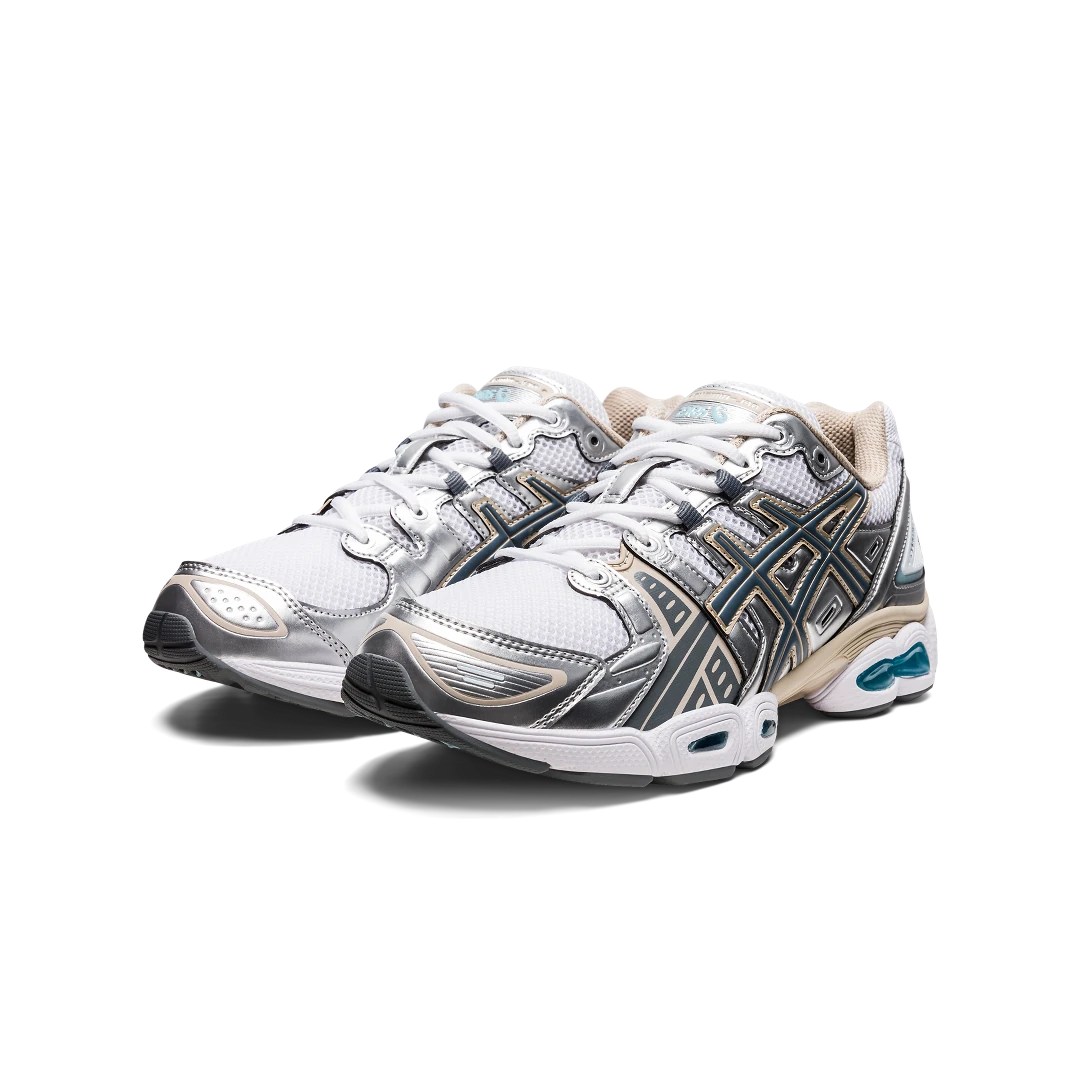 ASICS Gel-Nimbus 9 White Steel Grey