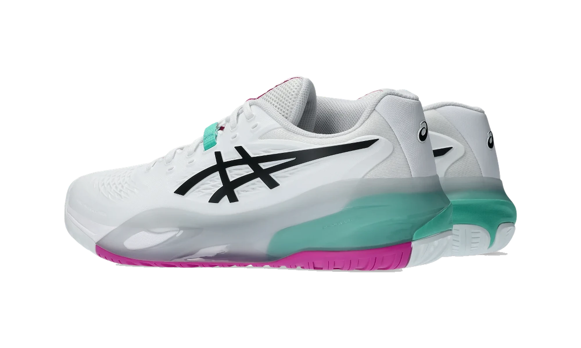 ASICS Gel-Resolution X White Aurora Green