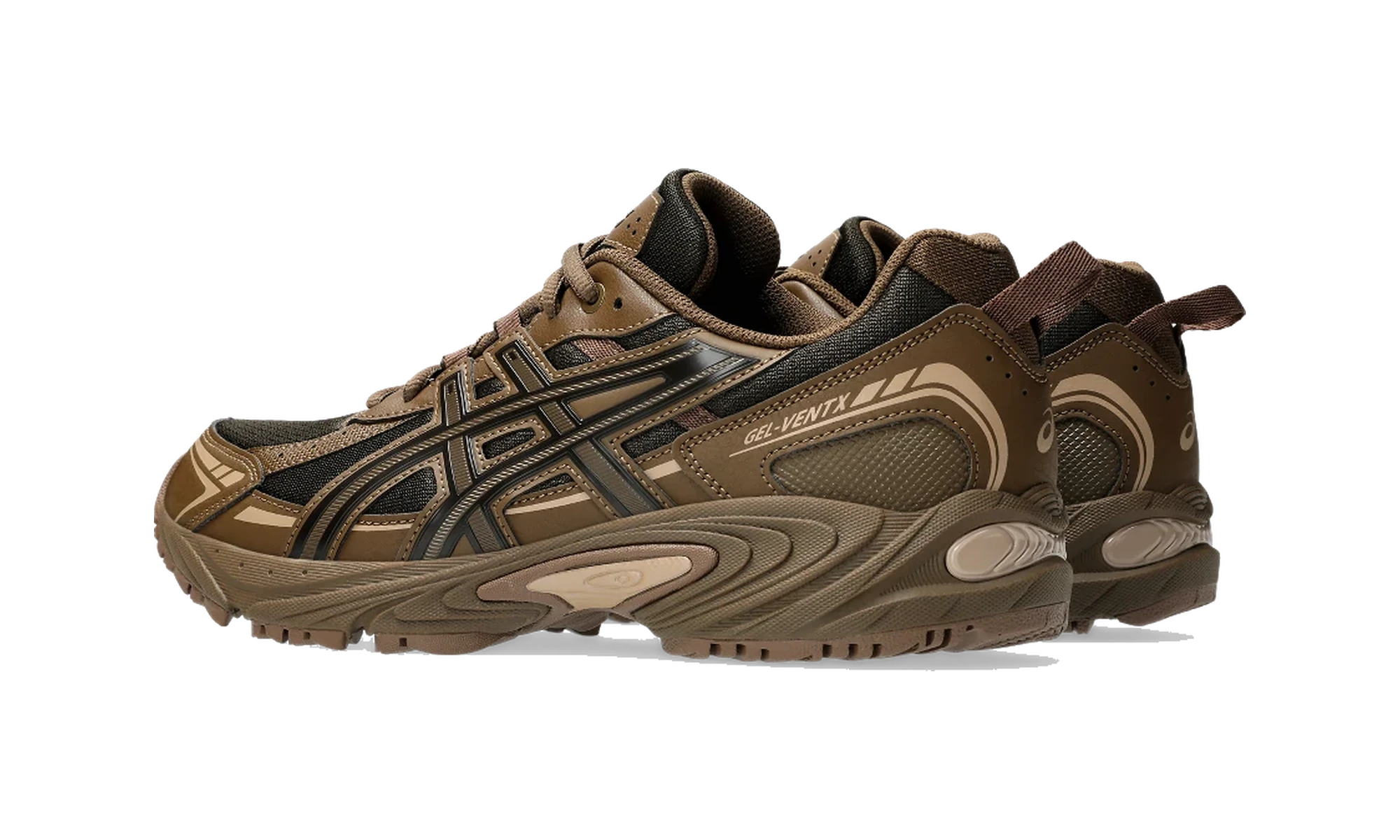 ASICS Gel-Ventx Black Coffee Brown Storm