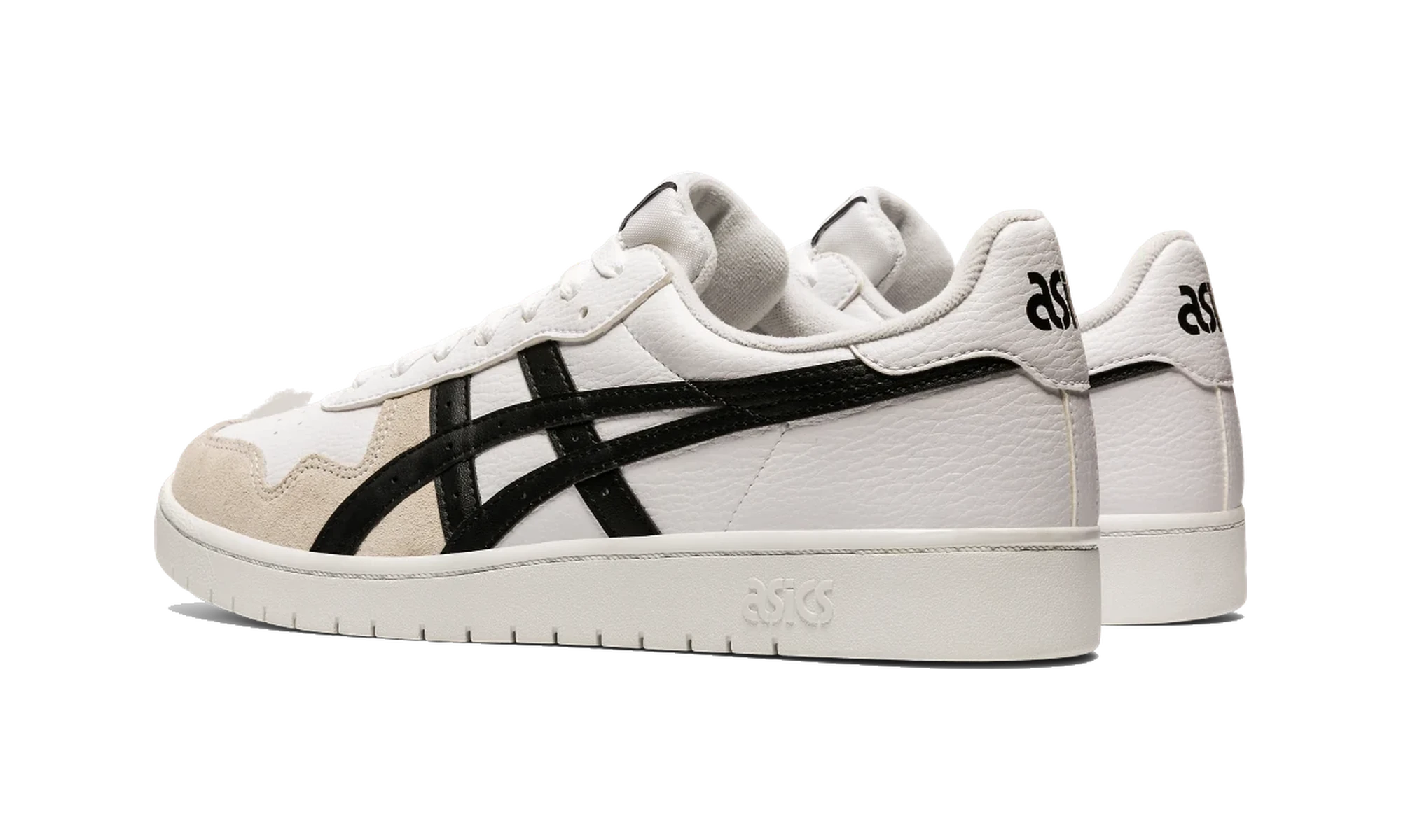ASICS Japan S White Black Beige Toe