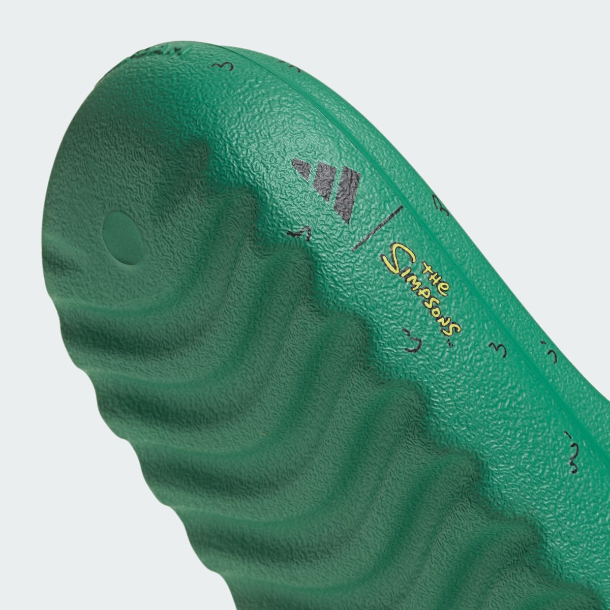 Adidas Adilette Lumia Slides The Simpsons Court Green