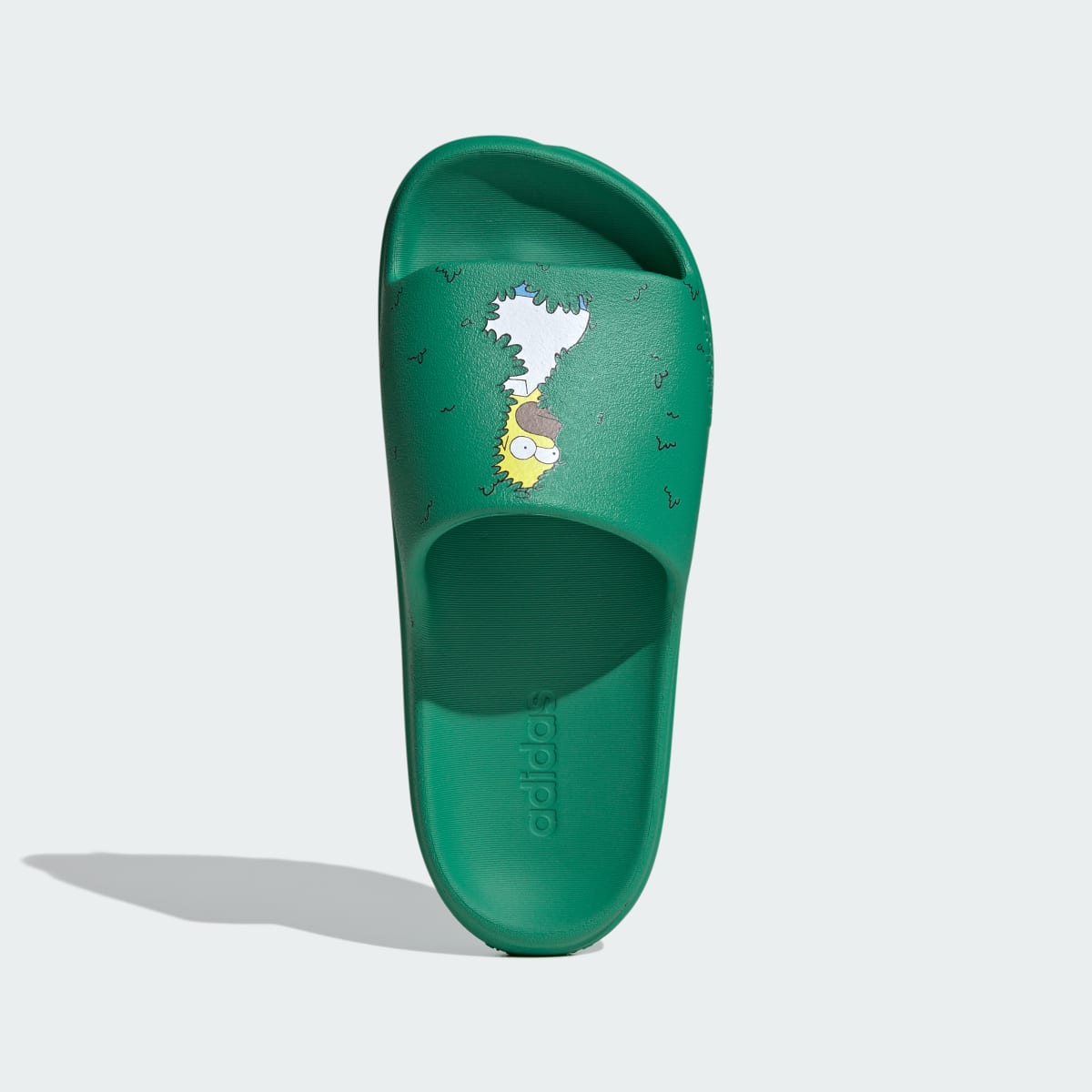 Adidas Adilette Lumia Slides The Simpsons Court Green