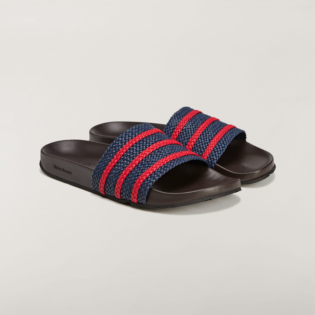 Adidas Adilette Slides Wales Bonner Night Indigo Scarlet