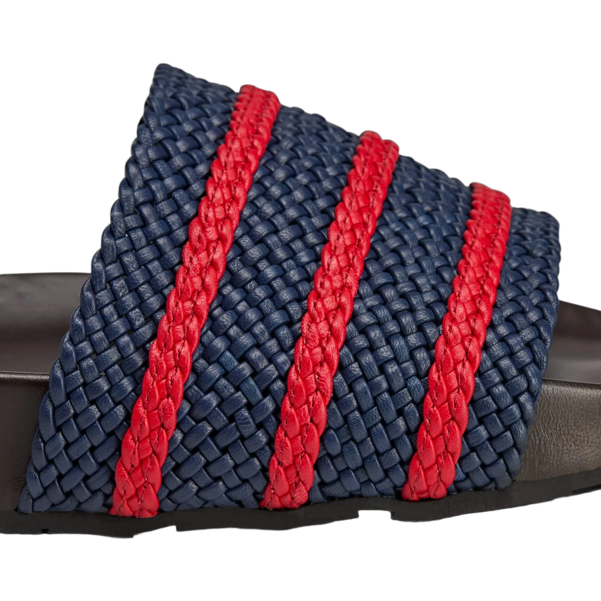 Adidas Adilette Slides Wales Bonner Night Indigo Scarlet