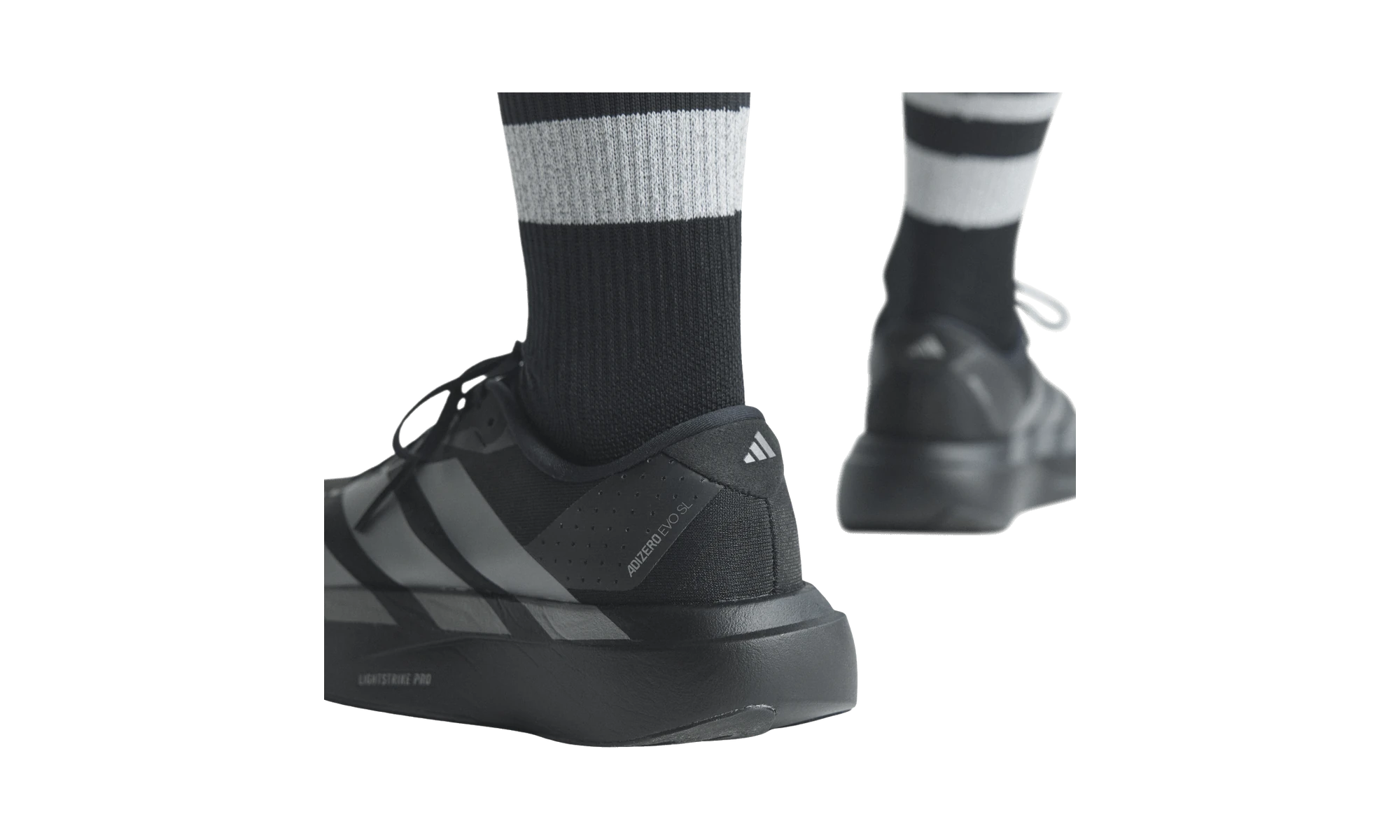 Adidas Adizero Evo SL Core Black Iron Metallic