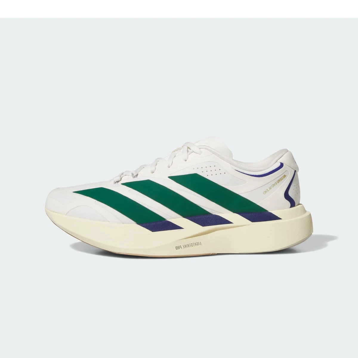 Adidas Adizero Evo SL EXO Suede White Collegiate Green Cream