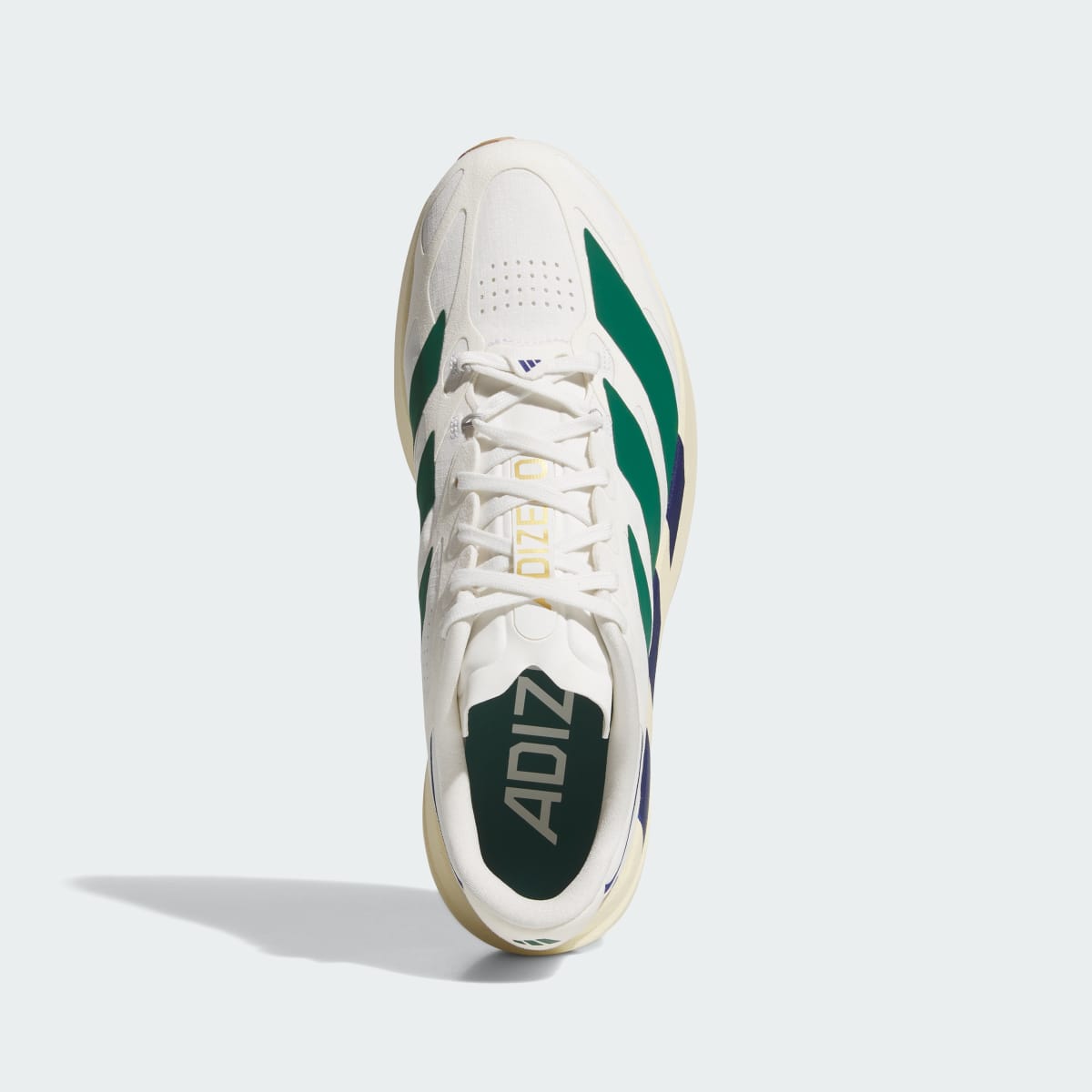 Adidas Adizero Evo SL EXO Suede White Collegiate Green Cream