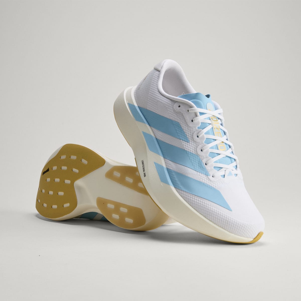 Adidas Adizero Evo SL White Clear Blue