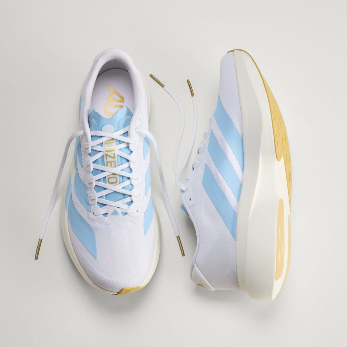 Adidas Adizero Evo SL White Clear Blue