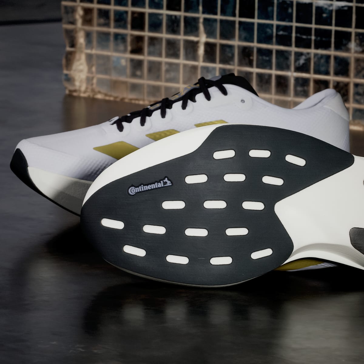 Adidas Adizero Evo SL White Matte Gold