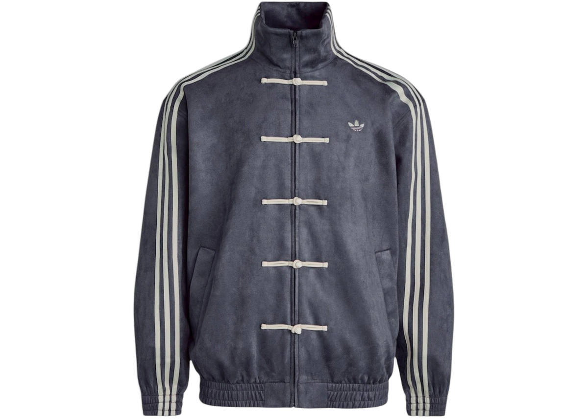 Adidas CTT Chinese Track Top 3.1 Gender Neutral Jacket Grey Blue