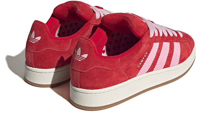 Adidas Campus 00s Better Scarlet Clear Pink, Better Scarlet/Clear Pink/Cloud White (H03477)