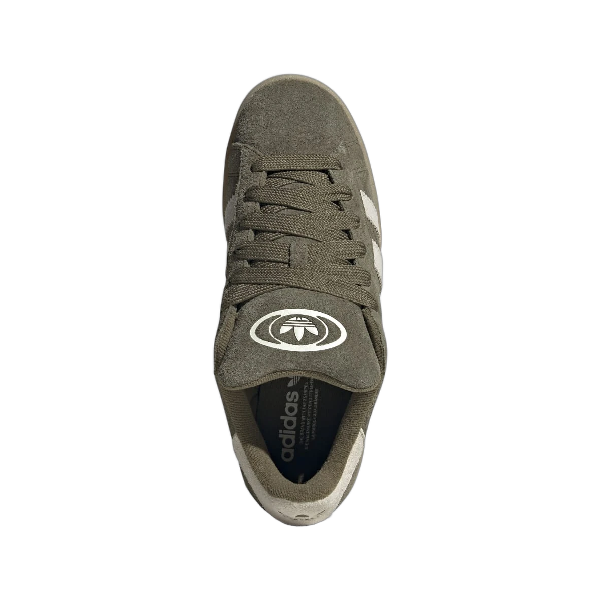 Adidas Campus 00s Camp Medium Dark Khaki Off White Gum