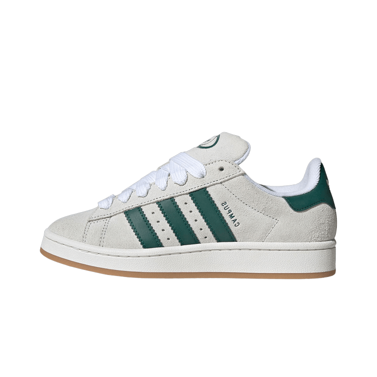 Adidas Campus 00s Crystal White Collegiate Green, Crystal White/Core White/Collegiate Green (JQ7784)