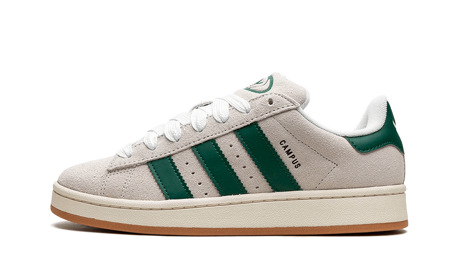 Adidas Campus 00s Crystal White Dark Green, Crystal White/Dark Green/Off White (GY0038)