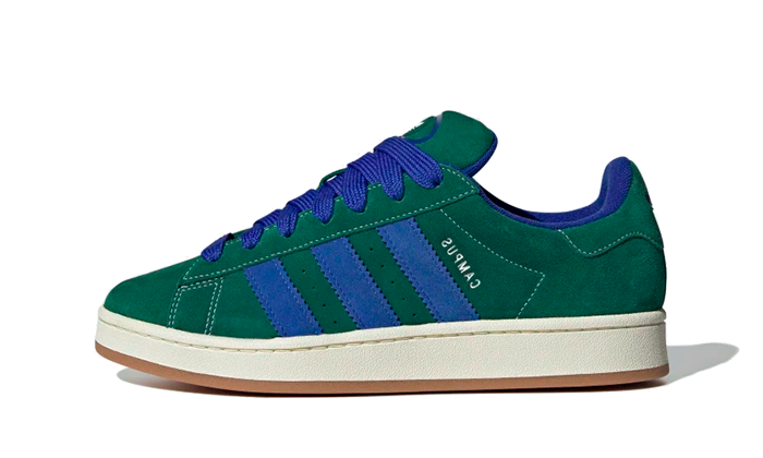 Adidas Campus 00s Dark Green Semi Lucid Blue, Dark Green/Semi Lucid Blue/Cloud White (HQ4571)