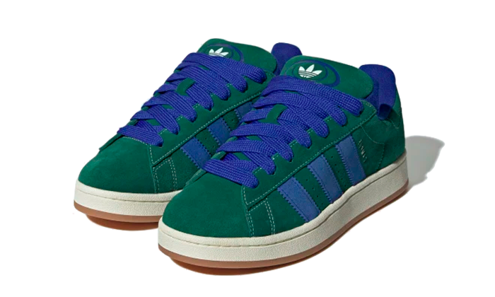 Adidas Campus 00s Dark Green Semi Lucid Blue, Dark Green/Semi Lucid Blue/Cloud White (HQ4571)