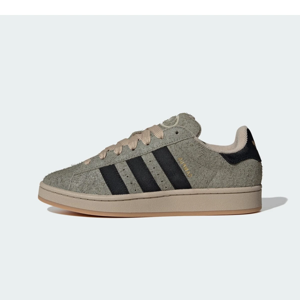 Adidas Campus 00s Silver Pebble Black Stone Khaki