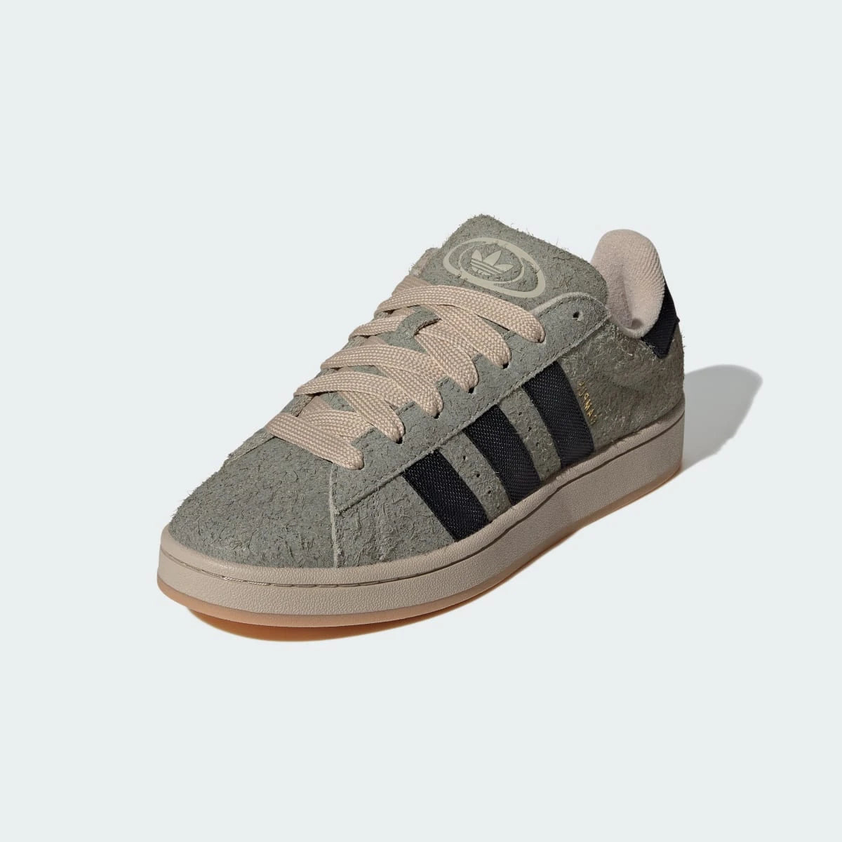 Adidas Campus 00s Silver Pebble Black Stone Khaki