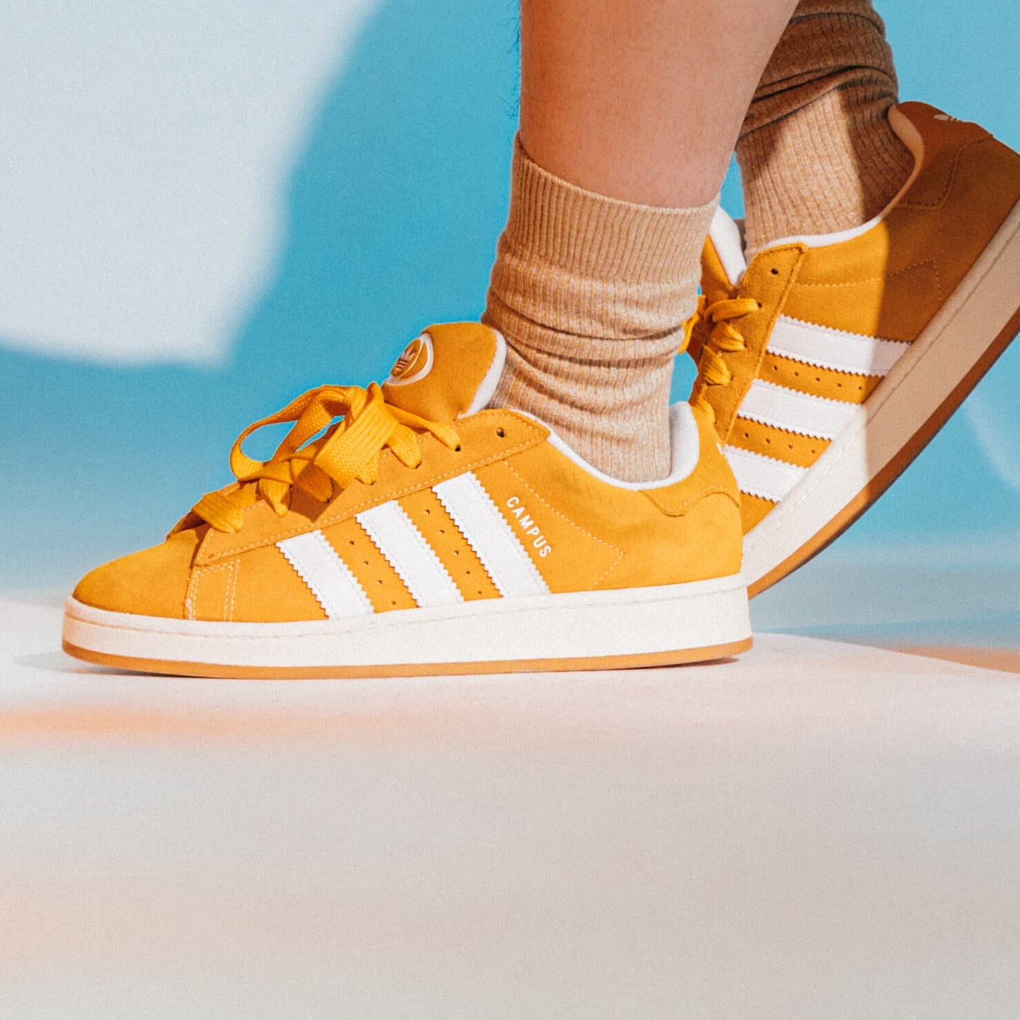 Adidas Campus 00s Spice Yellow, Spice Yellow/Cloud White/Off White (HR1466)