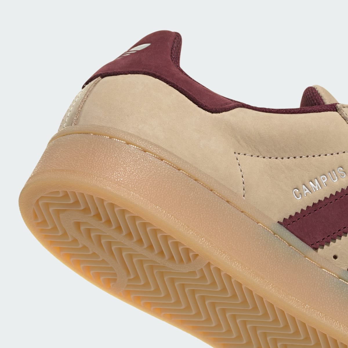 Adidas Campus 00s Stone Khaki Maroon Gum