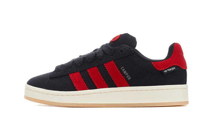 Adidas Campus 00s TKO Black Power Red, Core Black/Power Red/Off White (HP6539)