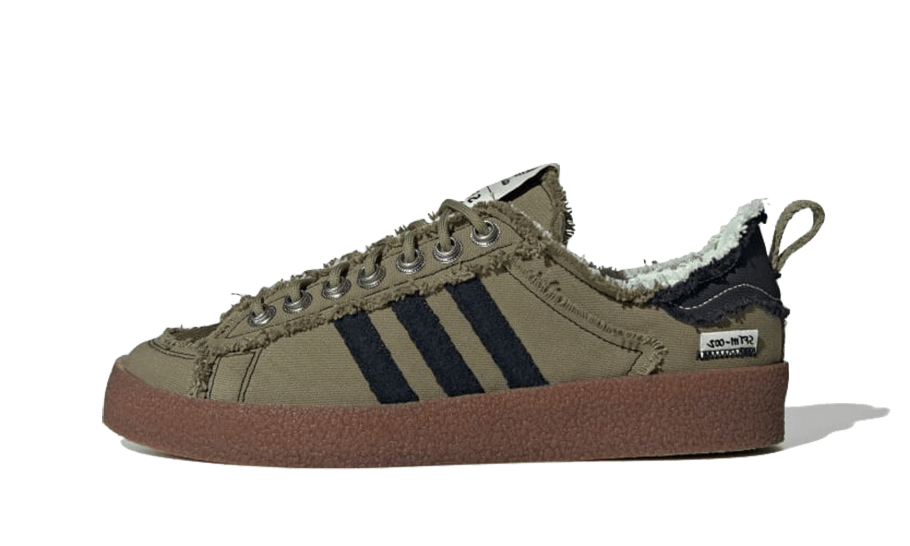 Adidas Campus 80s Song for the Mute Olive, Focus Olive/Core Black/Acid Yellow (ID4792)