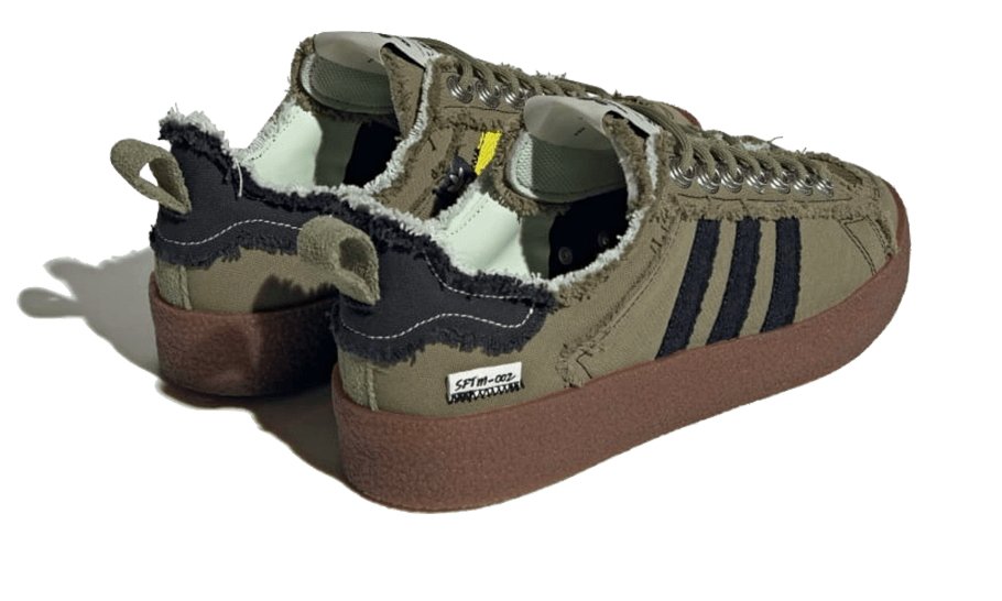 Adidas Campus 80s Song for the Mute Olive, Focus Olive/Core Black/Acid Yellow (ID4792)