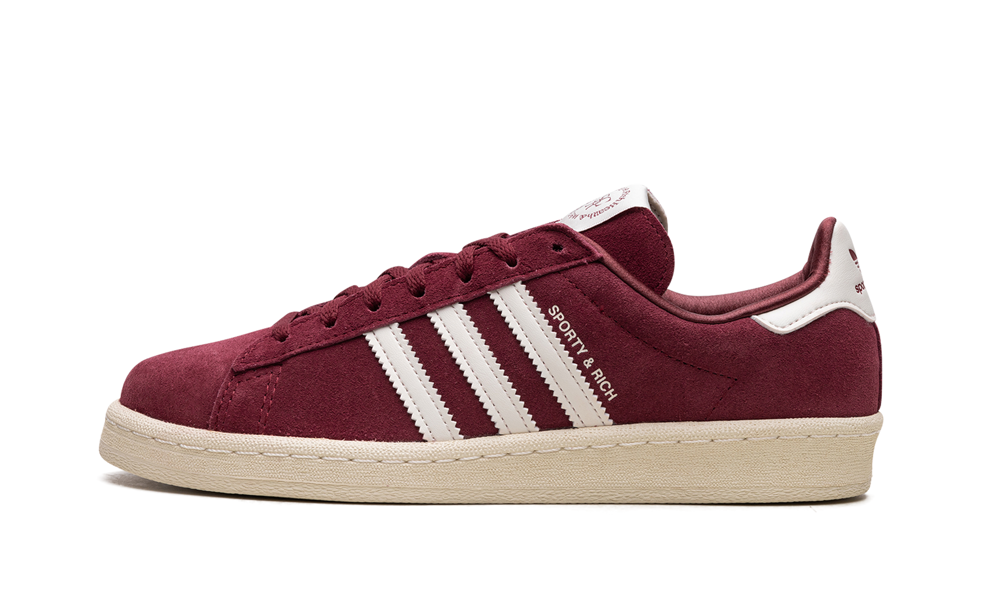 Adidas Campus 80s Sporty & Rich Merlot Cream