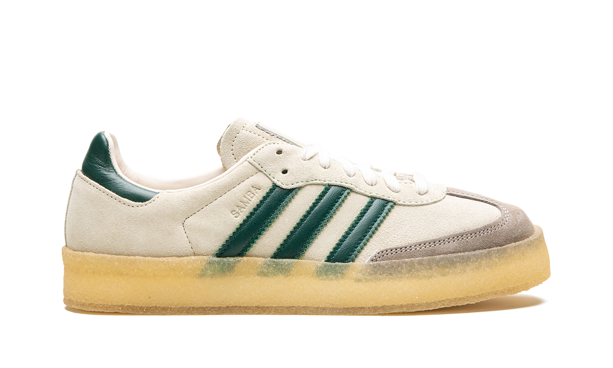 Adidas Clarks 8th Street Samba by Ronnie Fieg Chalk White Green