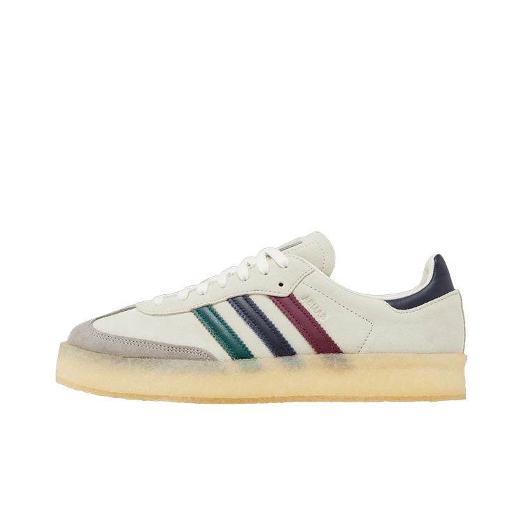 Adidas Clarks 8th Street Samba by Ronnie Fieg Kithmas White Multi, Chalk White/Collegiate Green/Crimson/Navy (IE4032)