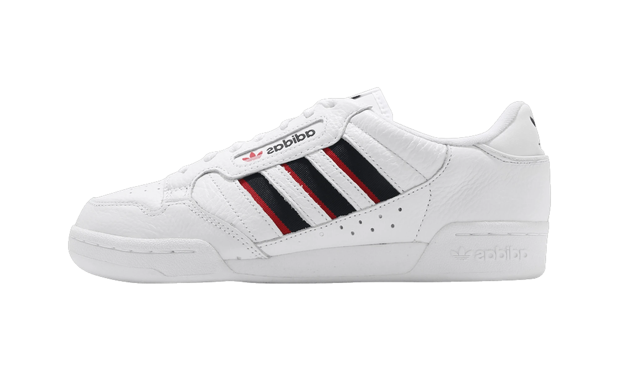 Adidas Continental 80 Stripes White Vivid Red