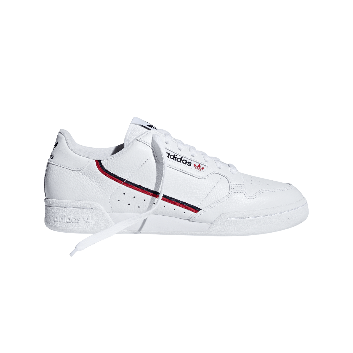 Adidas Continental 80 White Scarlet Navy