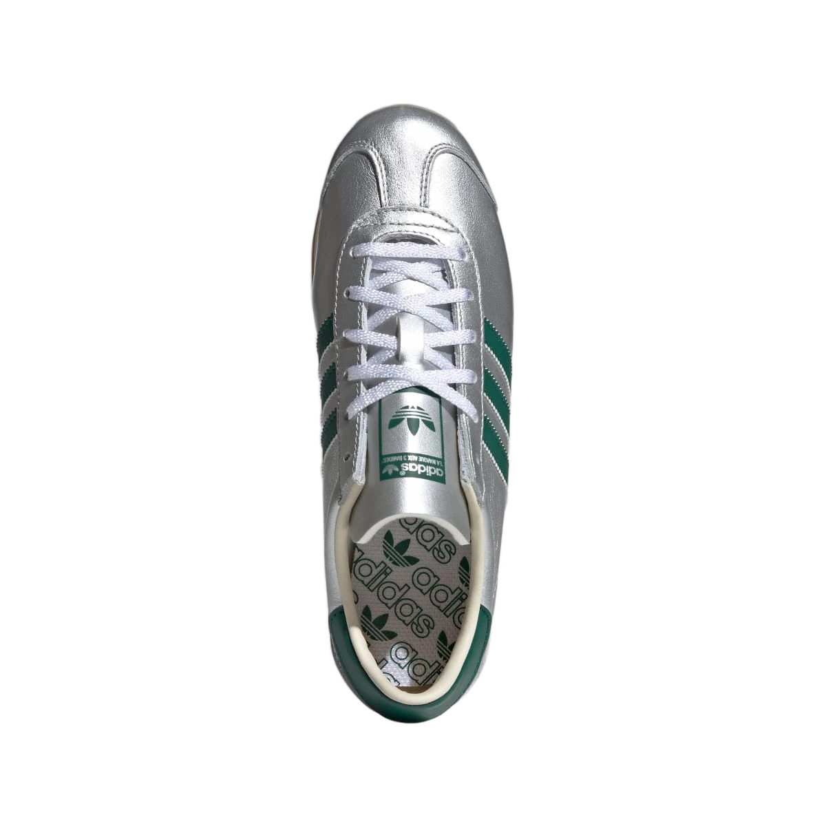 Adidas Country OG Silver Metallic Collegiate Green
