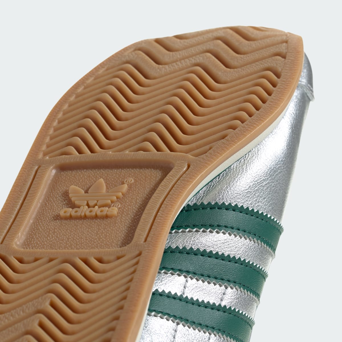 Adidas Country OG Silver Metallic Collegiate Green
