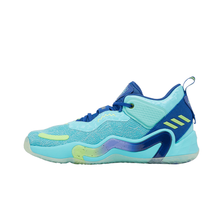 Adidas D.O.N. Issue #3 Pulse Aqua, Pulse Aqua/Bold Blue/Bright Cyan (H68039)