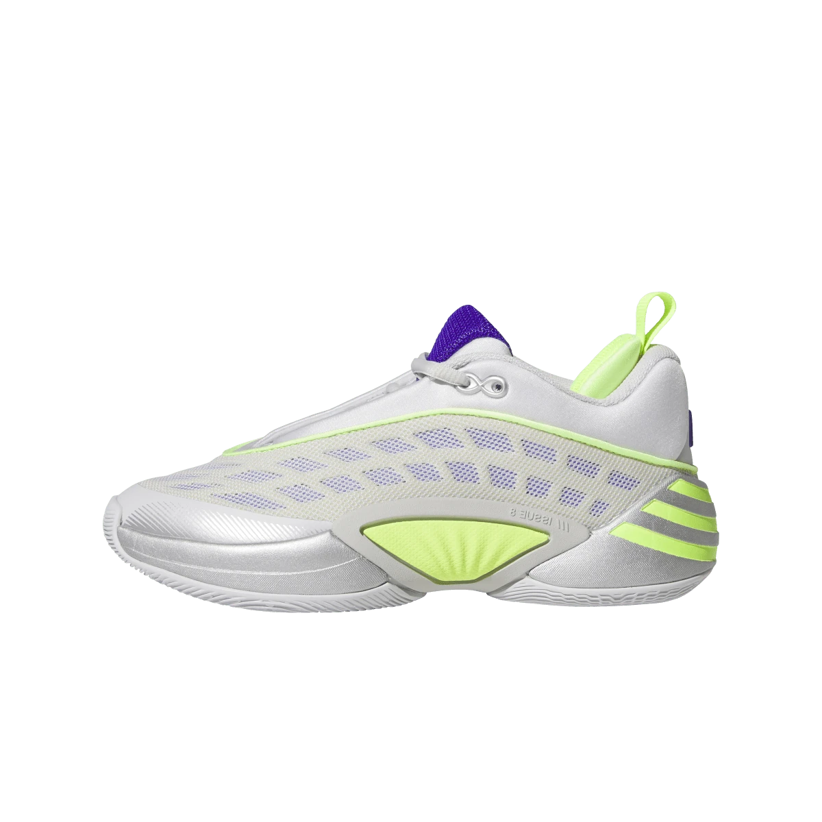 Adidas Don Issue 8 Big Kid Silver Metallic Lucid Lemon