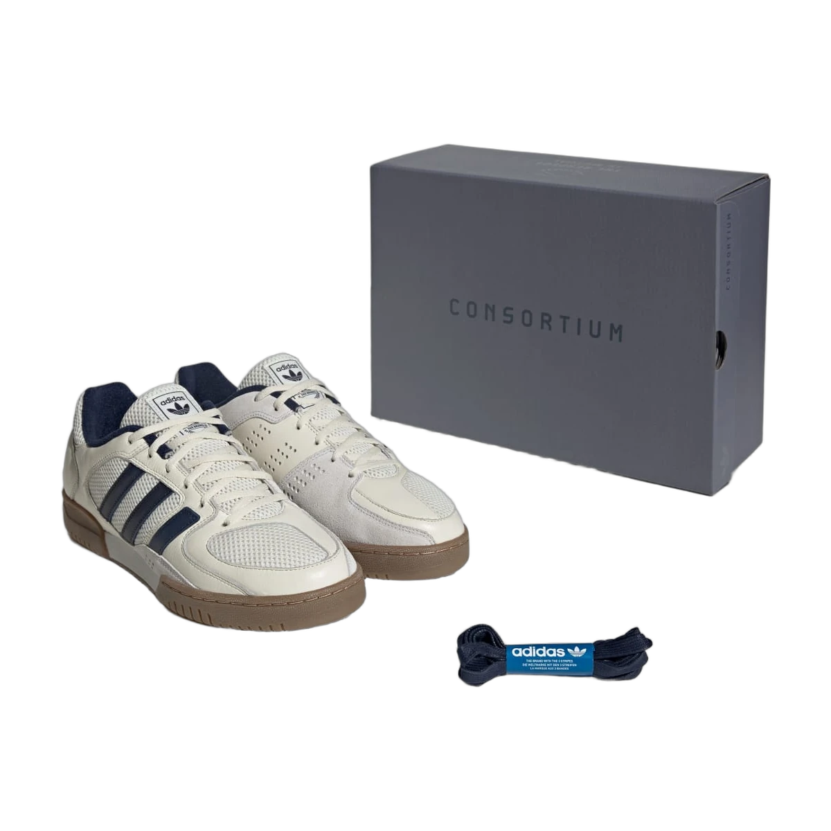 Adidas Fechten Indoor Consortium Presented by END. Off White Navy