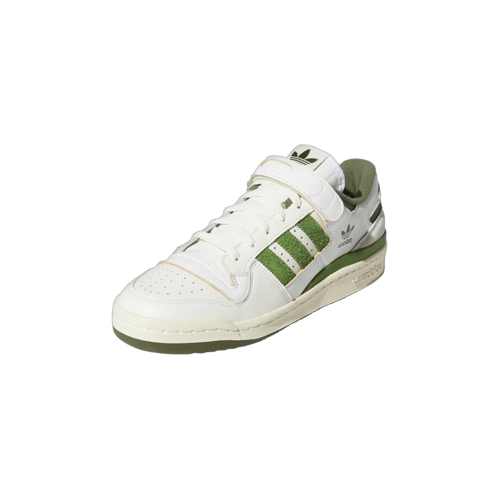 Adidas Forum 84 Low Crew Green, White/Crew Green-Wild Pine (FY8683)
