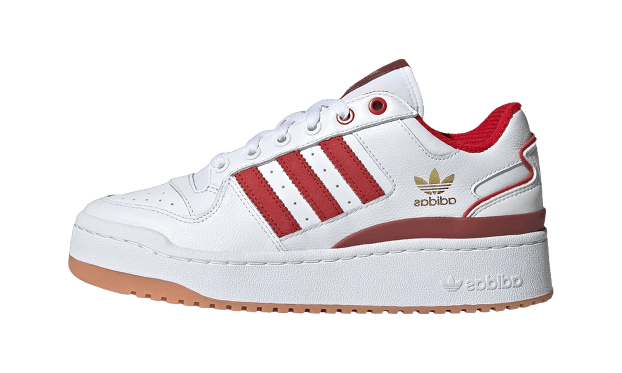 Adidas Forum Bold White Better Scarlet Preloved Ruby