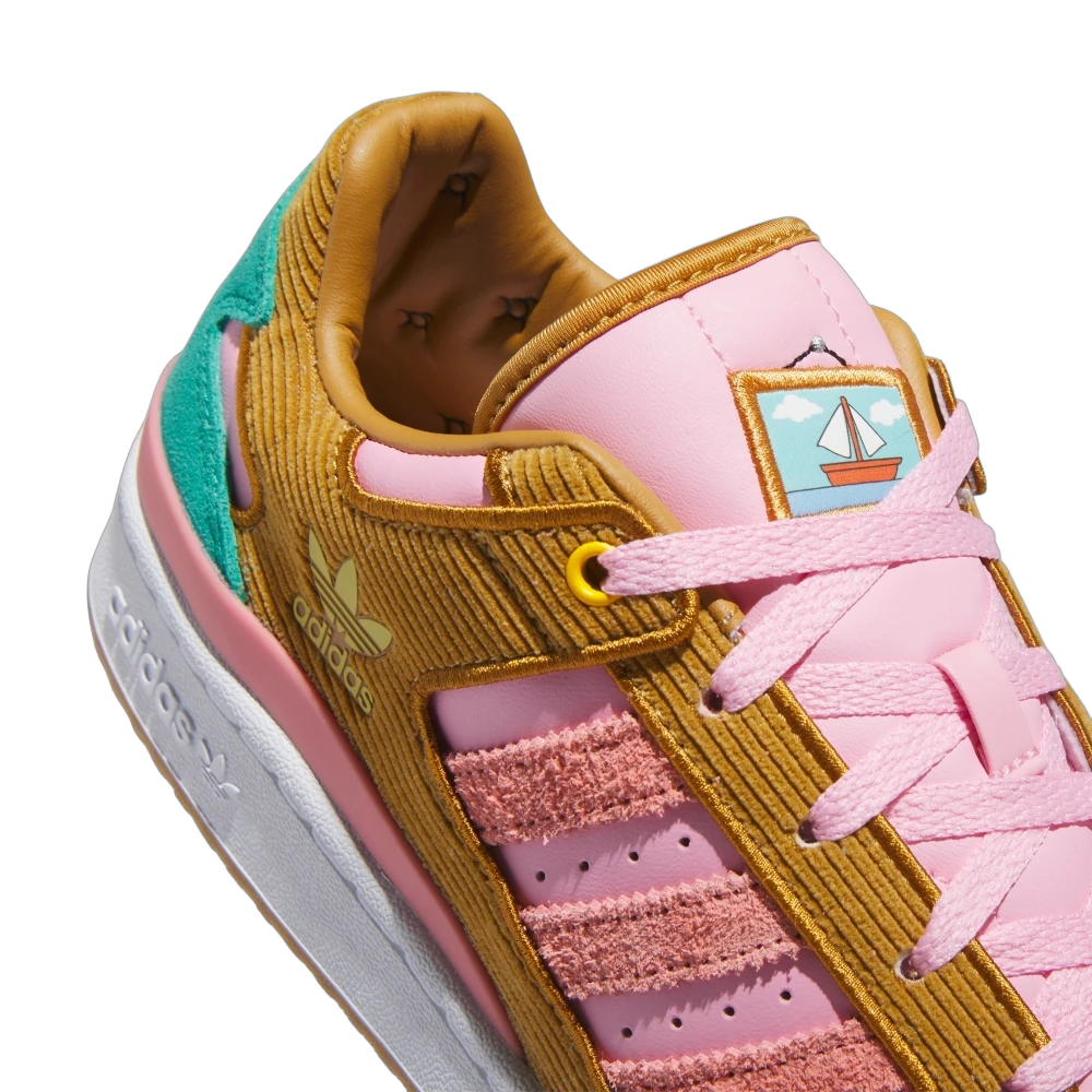 Adidas Forum Low The Simpsons Living Room, Mesa/Tactile Rose/Cloud White (IE8467)